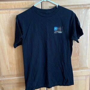 O’Neill Black Surfboard American flag shirt